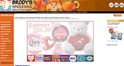 Desktop Screenshot of brodys8004balloons.com